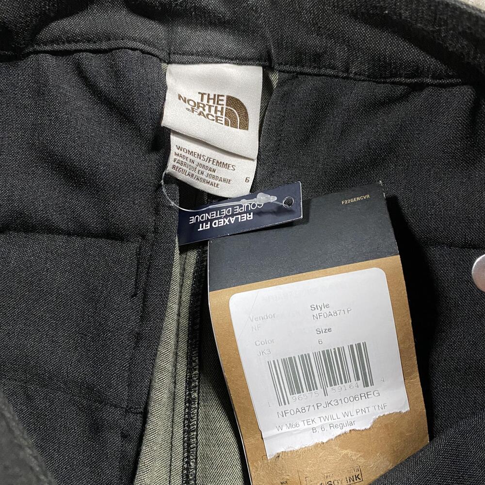 The North Face Pants Womens 6 Black M66 Tek Twill Cargo Wide Leg Gorpcore - Picture 2 of 9